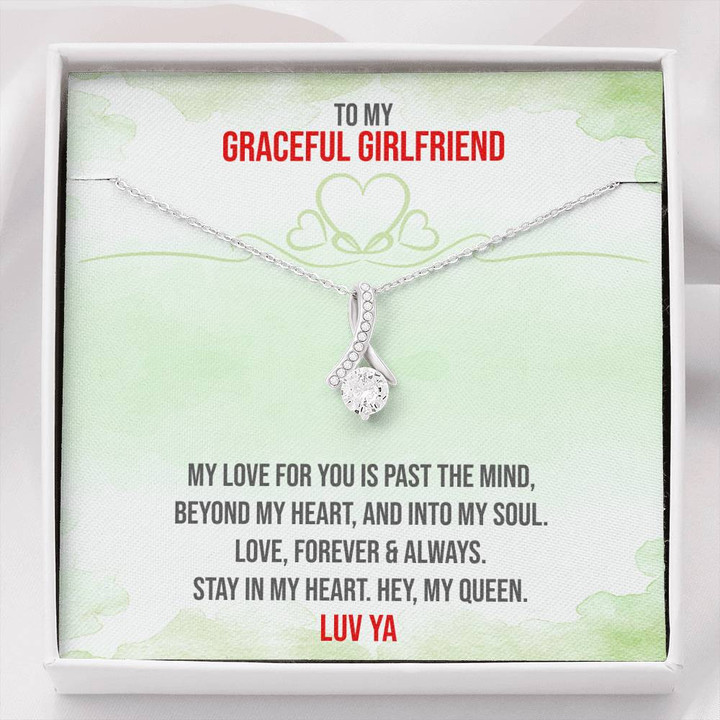 Graceful Girlfriend,Promotion Gifts,Girlfriend Necklace Pendant,Girlfriend Fiancee,Christmas Gift Alluring Beauty Necklace