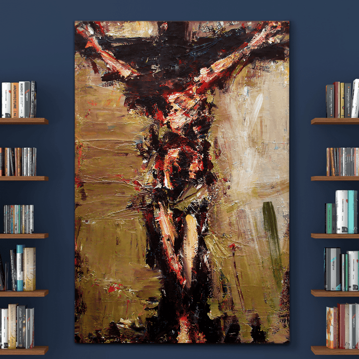 Jesus Died On Cross Canvas