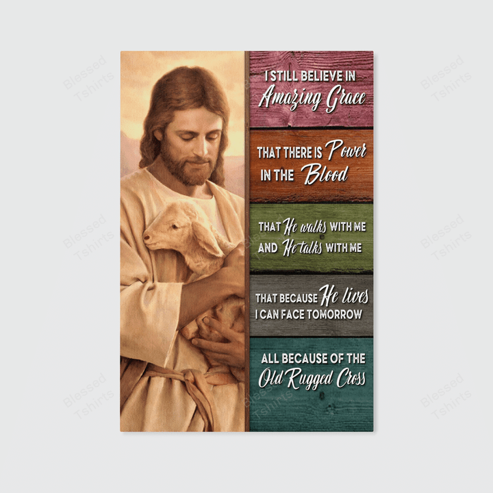 Faith-lift Wood Grain B06 Portrait Canvas For Living Room and Bed Room