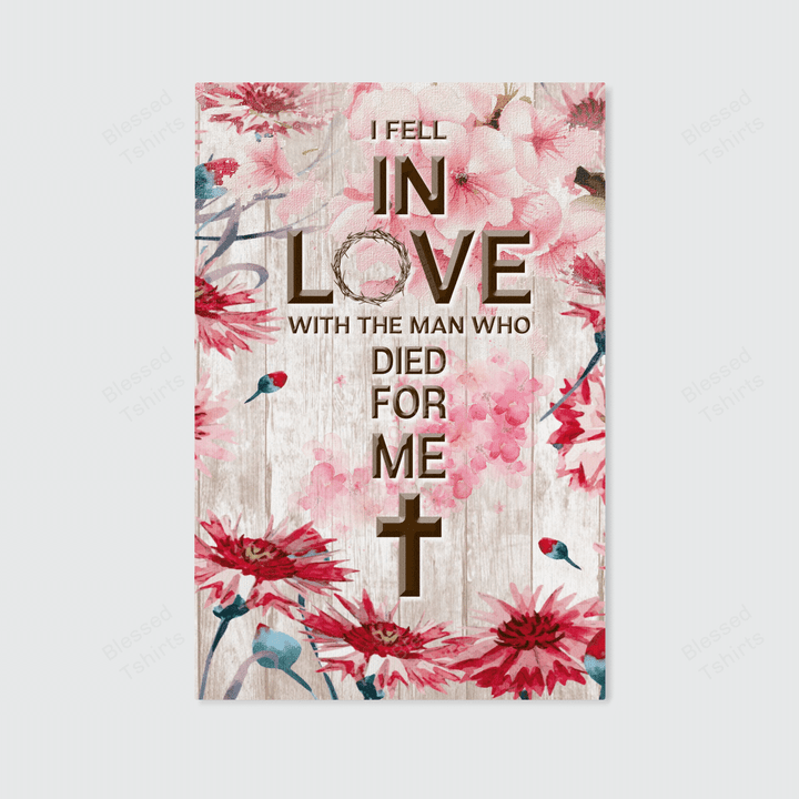 In Love With God B01 Portrait Canvas For Living Room and Bed Room