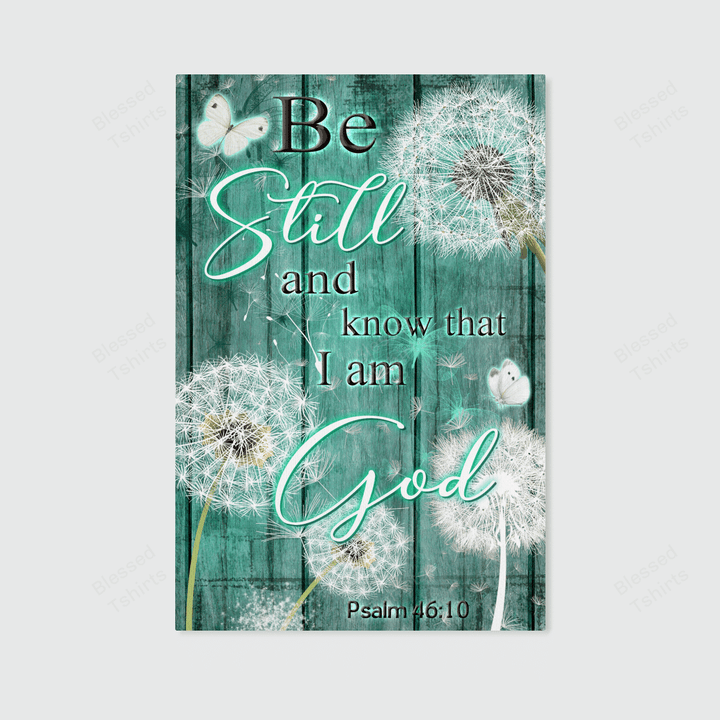 Be Still And Know That I Am God B03  Portrait Canvas For Living Room and Bed Room