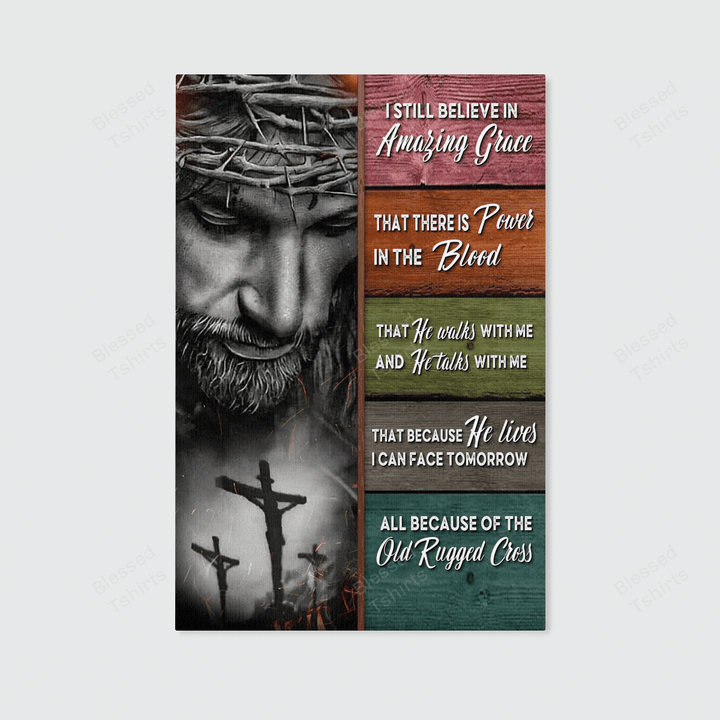 Faith-lift Wood Grain B01 Portrait Canvas For Living Room and Bed Room