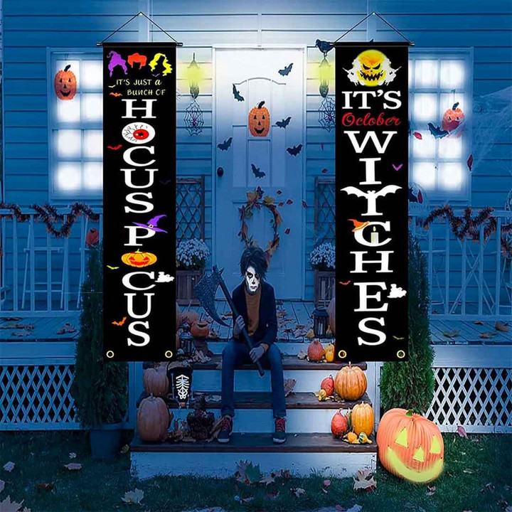Halloween It's Withches Porch Banner