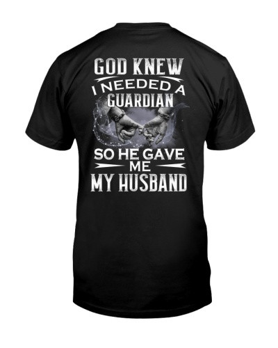 Wife t-shirt guardian husband dhuc httv