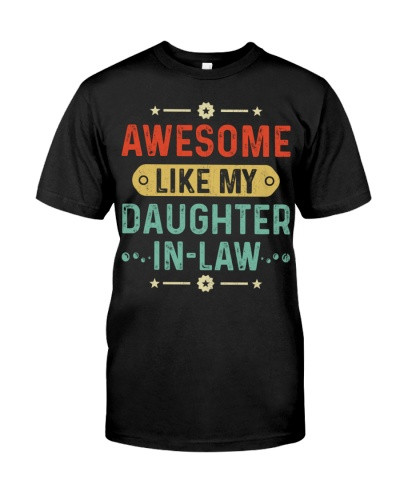 Daughter In Law t-shirt awesome daughter in law deub ngvt