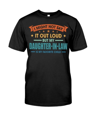 Daughter In Law t-shirt imns daughteril motheril deua htte