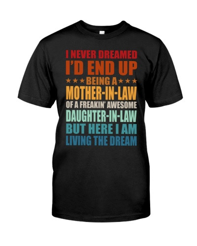 Daughter In Law t-shirt endup motheril daughteril deua htteh