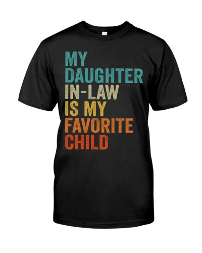 Daughter In Law t-shirt daughteril favorite fatheril daua htte