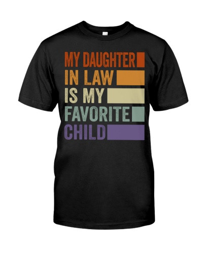Daughter In Law t-shirt my daughteril motheril is deub htte