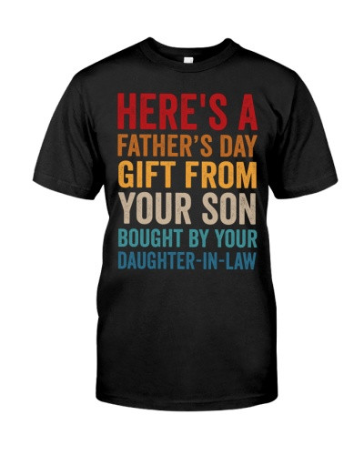 Daughter In Law t-shirt fathersday son daughteril deua ntmn