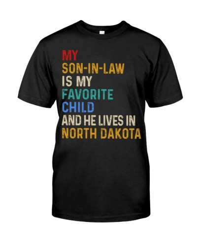Son In Law t-shirt northdakota sonil motheril deua htte