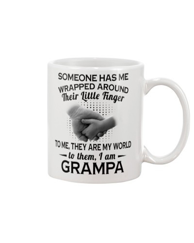 Grandson Mug- wrapped around grampa htte