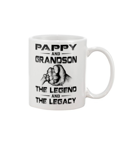 Grandson Mug- pappy grandson the legend htte