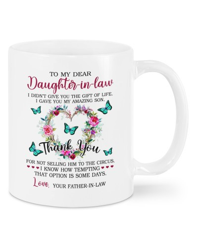 Daughter In Law Mug- mug dear daughterinlaw father deua ngvtt