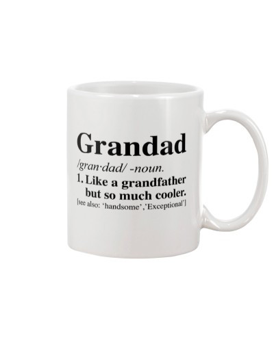 Grandson Mug- grandad somuch cooler htte