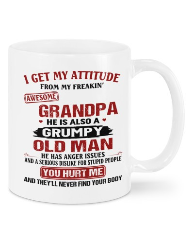 Grandson Mug- mug grandson attitude grandpa old man deud ngvt 1