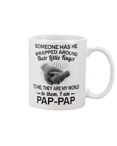 Grandson Mug- wrapped around pappap htte