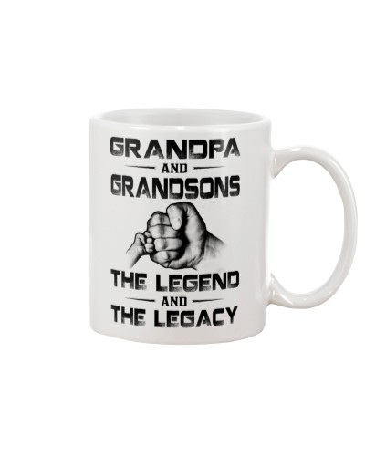 Grandson Mug- grandpa grandsons the legend htte