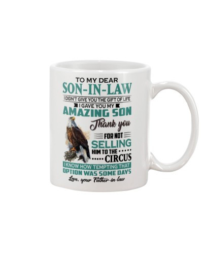 Daughter In Law Mug- son inlaw circus father lchv
