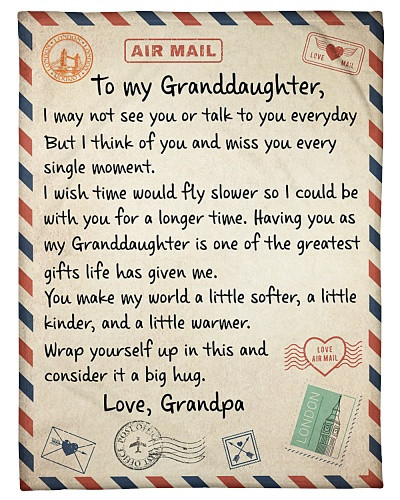 Granddaughter blanket quilt blk granddau see talk grandpa htteh