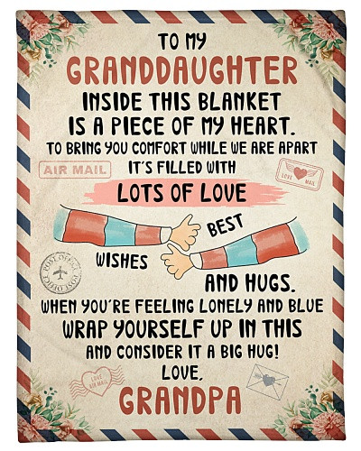 Granddaughter blanket quilt blk granddau hugs grandpa htteh