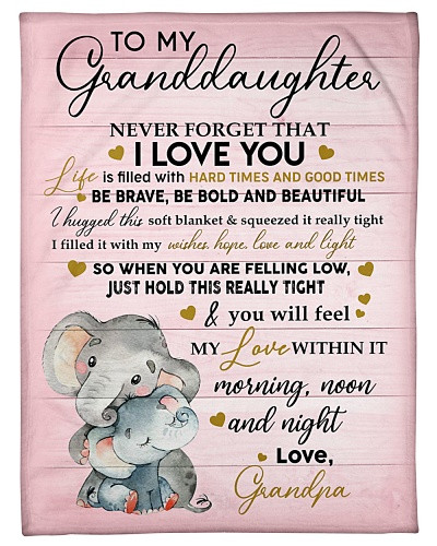 Granddaughter blanket quilt tqh blk granddau within grandpa diud