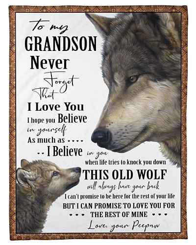 Grandson blanket quilt grandson peepaw oldwolf htte