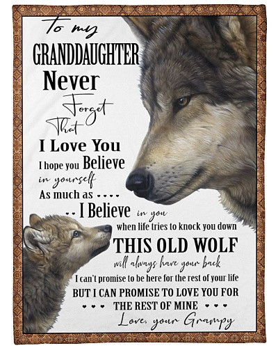 Grandson blanket quilt granddau grampy oldwolf htte