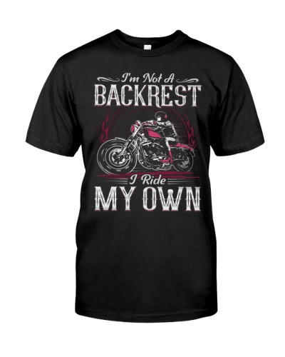 Motorcycle t-shirt biker ride my own