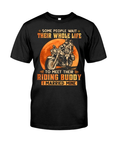 Motorcycle t-shirt biker riding buddy