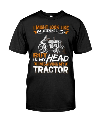 Tractor t-shirt tractor inmyhead