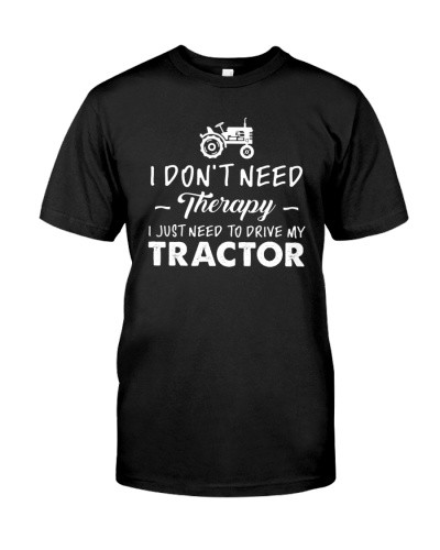 Tractor t-shirt tractor therapy