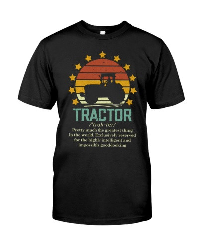 Tractor t-shirt tractor definition
