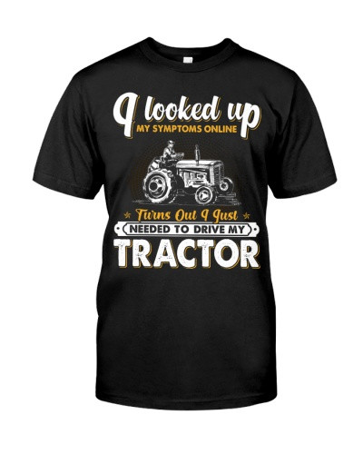 Tractor t-shirt tsymptom farmer