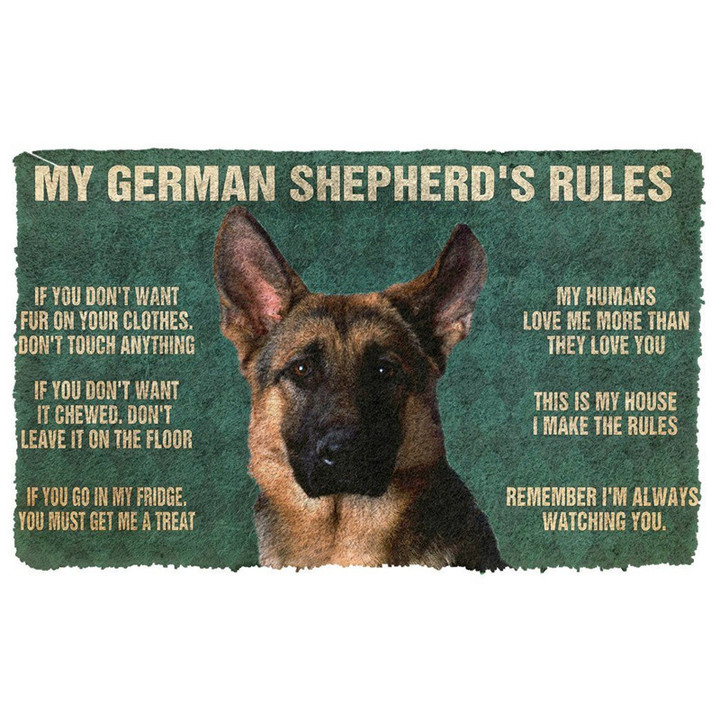 German Shepherds Doormat