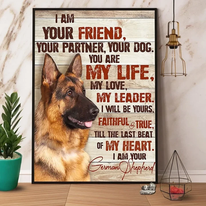 Gsd I Am Your Friend Wall Decoration