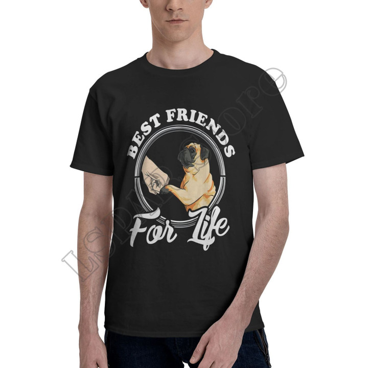 "Best Friends For Life" Pug T-Shirt