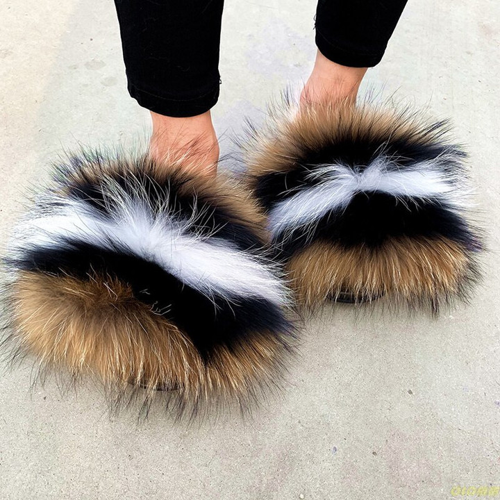 Raccoon Soft Slippers