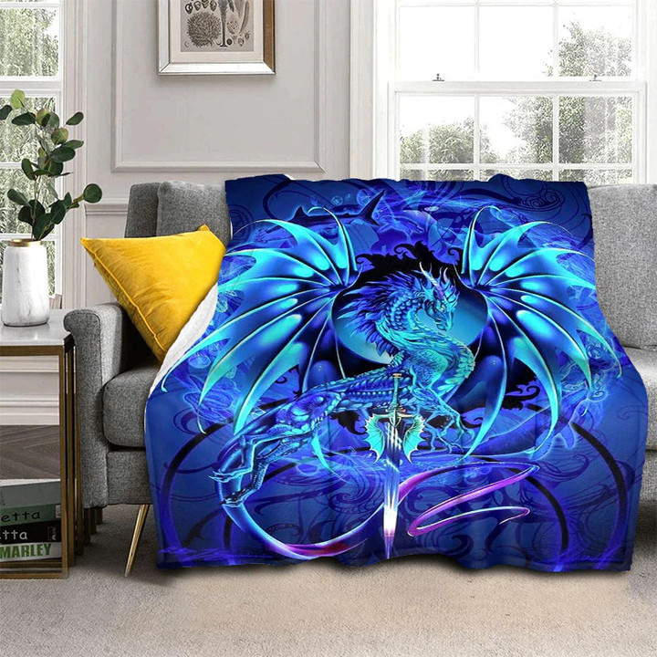 3D Print Cool Colorful Sci-fi Dragon Blanket