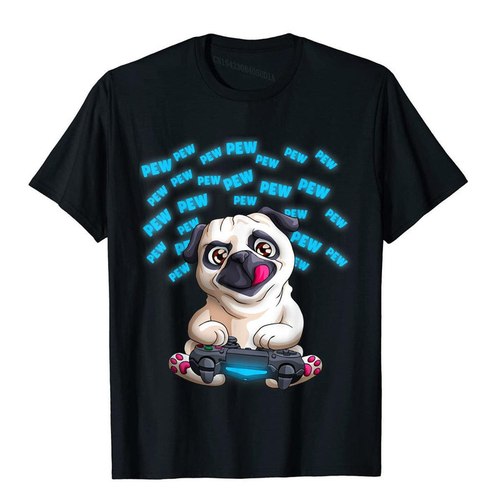 Pug Funny Gaming T-shirt