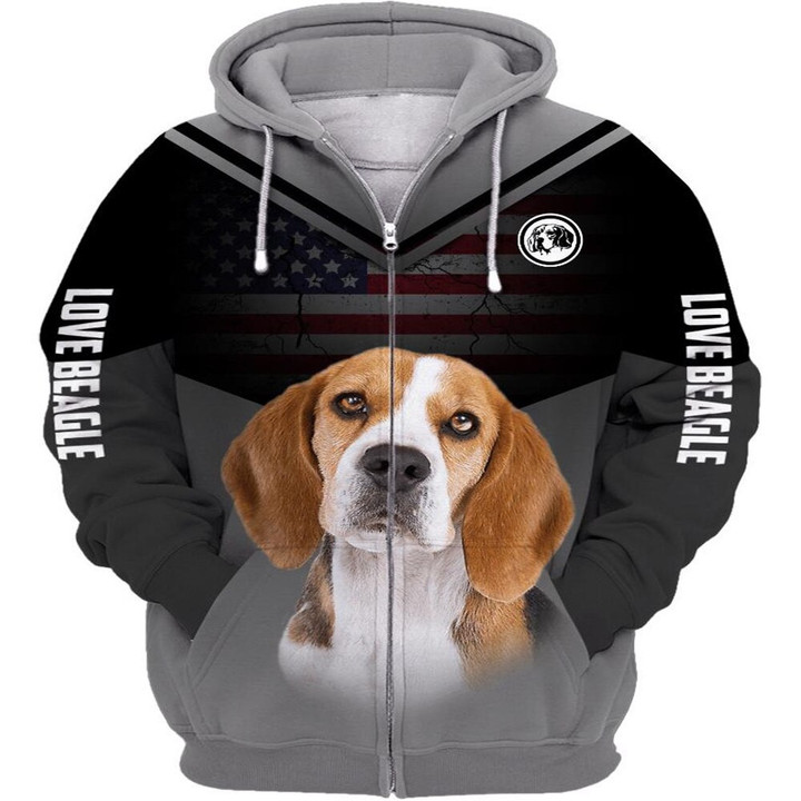 Beagle hoodies 3D Printed Hoodie