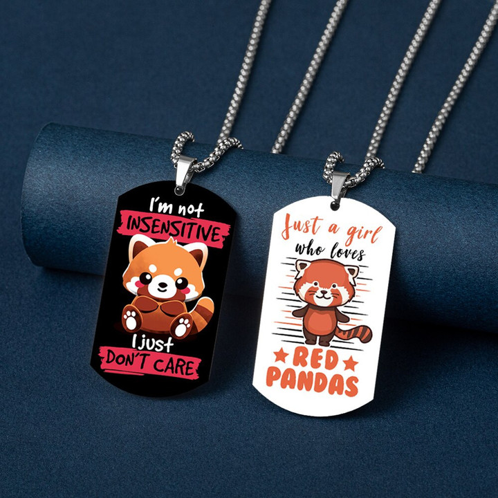 Red Panda Anime Necklace