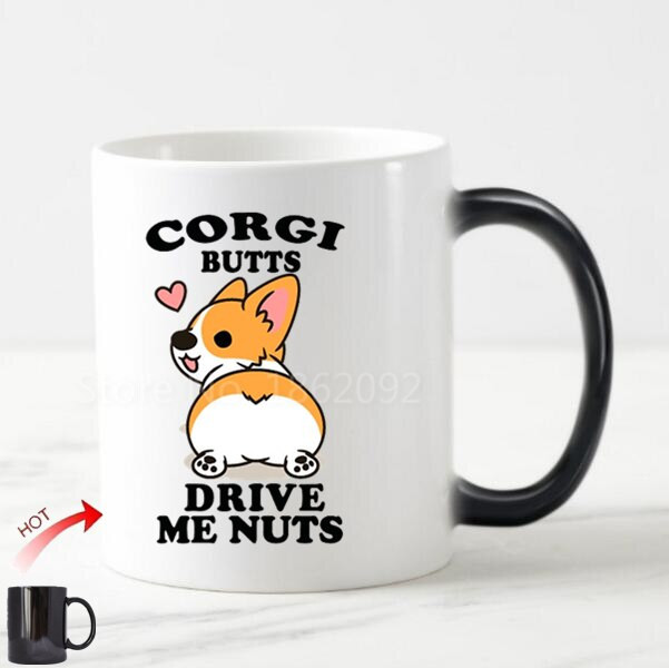 Corgi Butts Drive Me Nuts Mugs