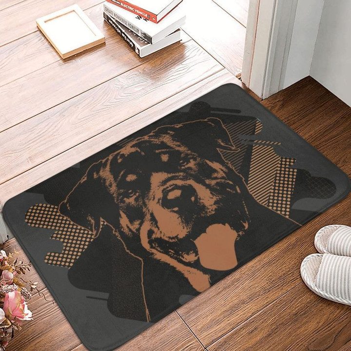 Rottweiler Dog Doormat