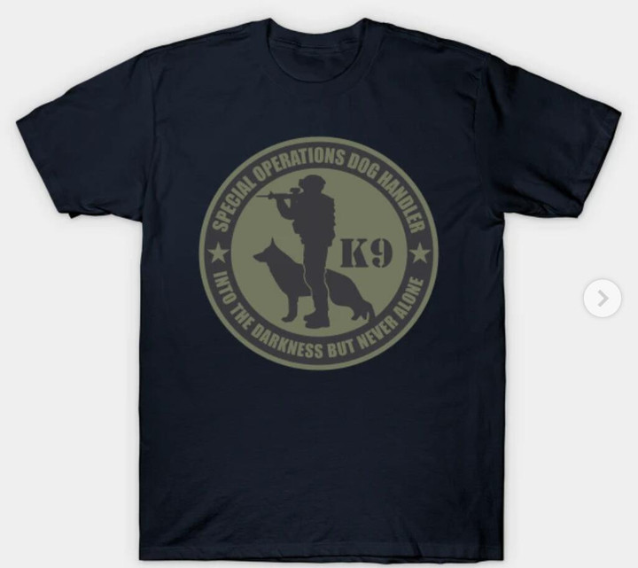 Gsd K9 Dog Handler Men T-Shirt