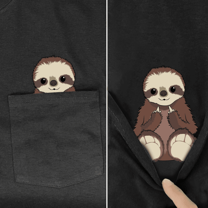 Sloth Pocket T-shirt