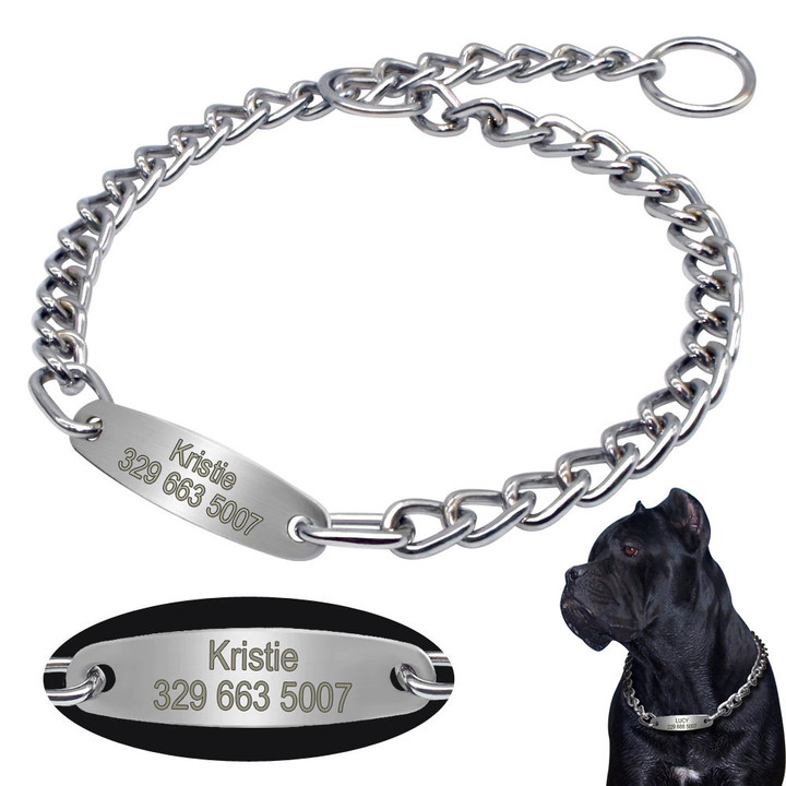 Personalized Pet Dog Chain
