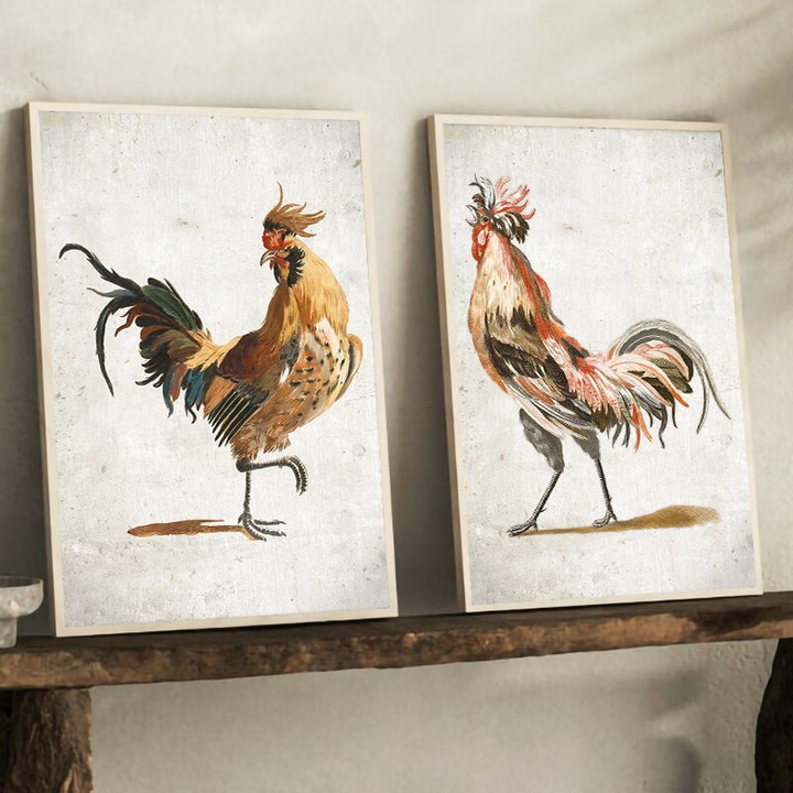 Chicken Wall Art Canvas