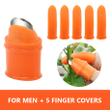Set Silicone Finger Protector For Fruits Thumb Blade