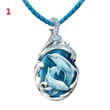 Blue Dolphin Pendant Necklace